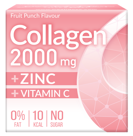 Freshdoze Collagen 2000mg + Vitamin C + Zinc Press & Shake – Skin & Immunity Support 12 pcs.